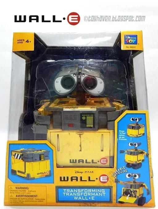 Disney Walle Toys EVE Transforming WALL E Anrme Robot Action Figure Model PVC Toy Kid Birthday Gift for Children CollectionMovie - Image 4
