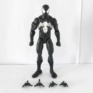 Marvel Legends Secret Wars Wave Symbiote Spiderman Incomplete Accessory No Secret  Shield 6" Loose Action Figure