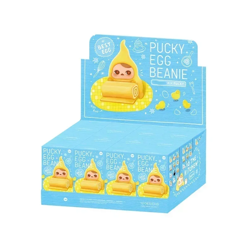 POP MART PUCKY EGG BEANIE Series Trendy Blind Box Toys Mystery Box Mistery Action Figure Surprise Cute Model Birthday Gift - Image 8