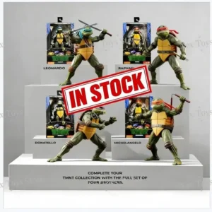 IN STOCK Teenage Mutant Ninja Turtles Action Figure Tmnt Edition Movable Movies Model Turtle Ninja Anime Collect Toy Doll Gifts