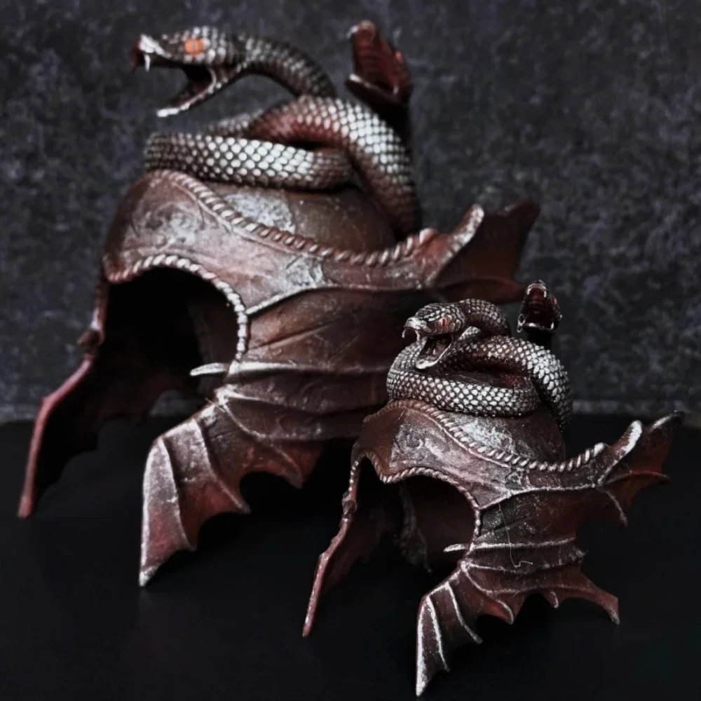 Shadow of The Erdtree Messmer Mini Helmet Figure Eldens Game Peripheral 8cm/15cm Resin Model Collectible Model Crafts Gifts Toys