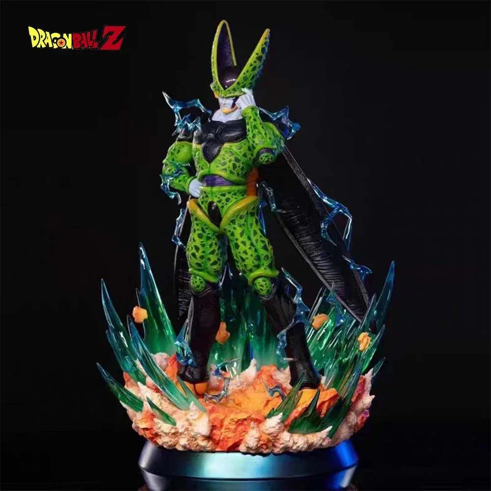 New Dragon Ball Z Cell Figure 40cm PVC Action Figures GK Statue Room Ornament Collection Model Toys Birthday Gifts
