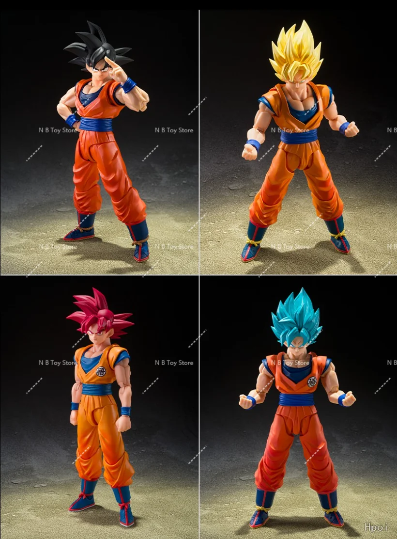 IN STOCK Bandai SHF Son Goku Legend Super Saiyan Genki Tian Festival Dragon Ball Genki Festival Model Toy Figure - Image 6