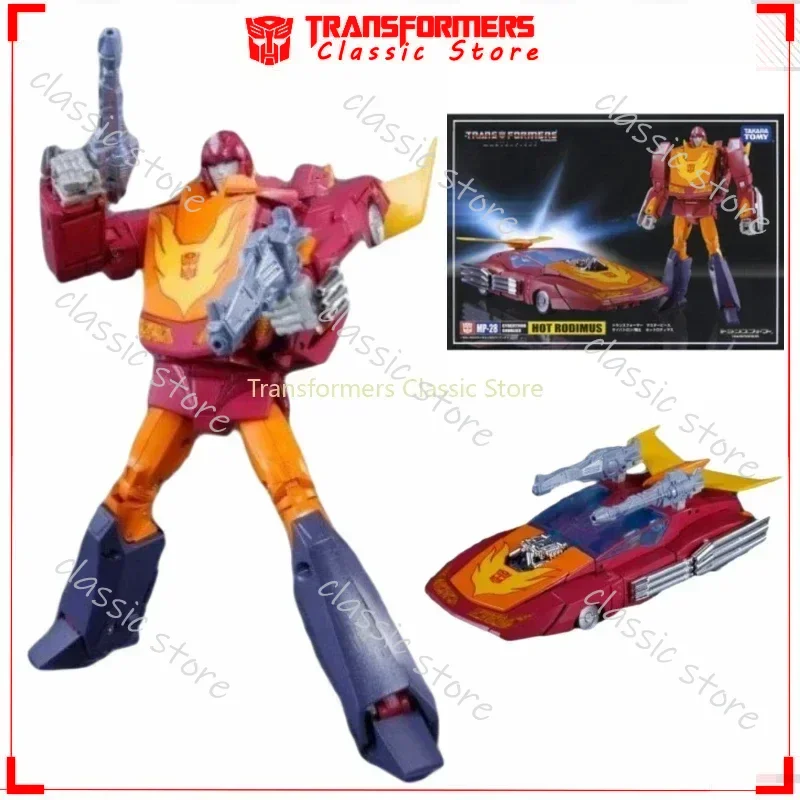 In Stock Transformers Toys Masterpiece MP-28 Hot Rodimus KO Edition Classic Action Figures Cybertron Autobots Collectible