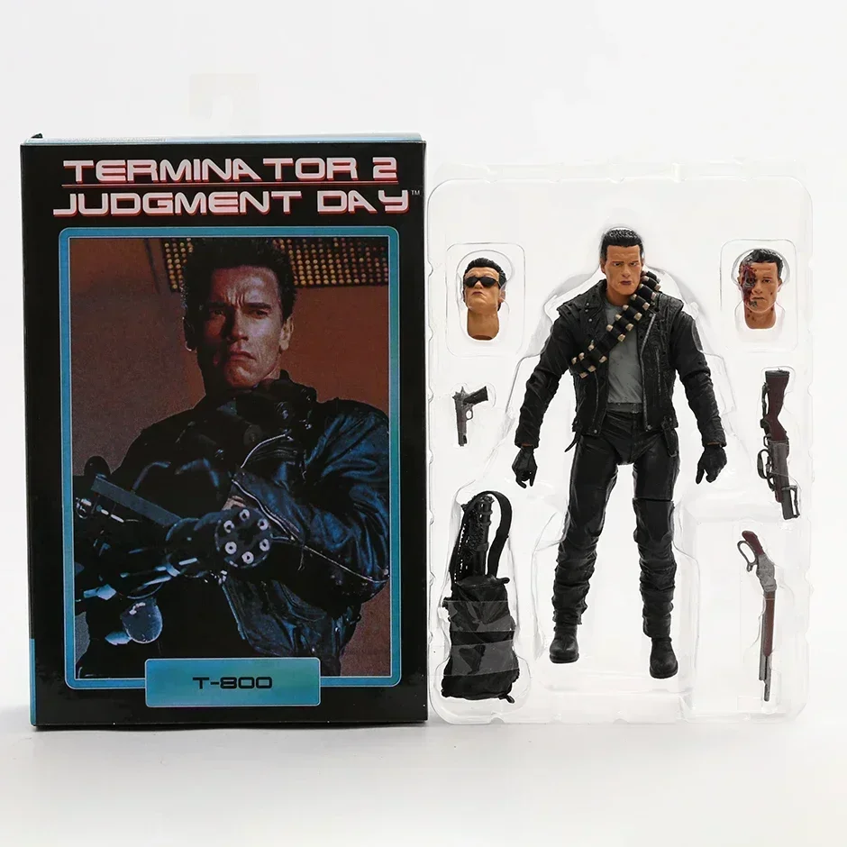 NECA Terminator 2 Sarah Connor Ultimate Action Figure Changeable Accessories PVC Model - Image 11