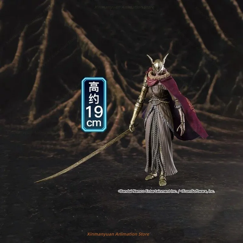 Spot Bandai SHF Valkyrie Malenia Elden Pharaoh Head Ring Joint Movable Genuine Game Figure Gift Collection