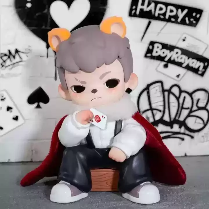 New Genuine Rayan Natural-Born Player Series Blind Box Kawaii Anime Action Figure Surprise Mystery Box Kids Customized Toy Gift - Image 18