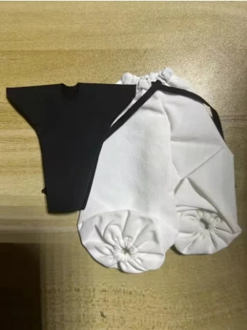 Handmade 1/12 Japanese Anime College Uniform Frock Taoist Robe Combat Clothing Accessories for SHF Romankey Action Figure - Image 16