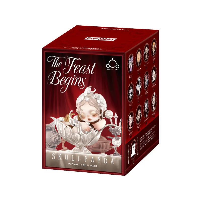 POPMART SKULLPANDA The Feast Begins Series Blind Box Guess Bag Original Toys Doll Cute Anime Figure Ornaments Gift - Image 17