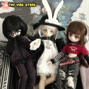 New Genuine Momotale Mjd Movable Doll Girl Body Series 8-Point Bjd Trendy Anime Action Figurines Ornament Collectable Girl Gift