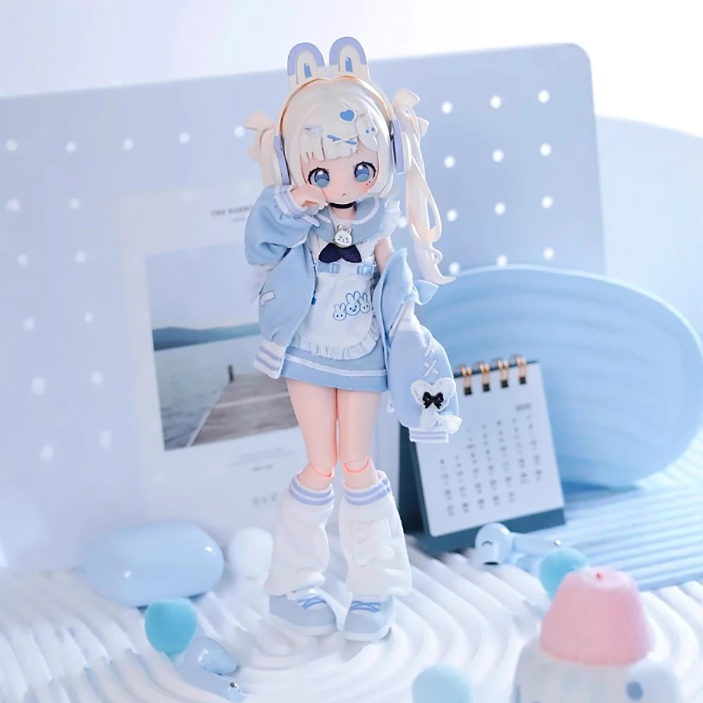 In Stock Wanmeng Sugary Girls 1/8Mjd Blind Box Movable Doll Action Figure Doll Trendy Toy Ornaments Figure Cute Boy Girl Gift