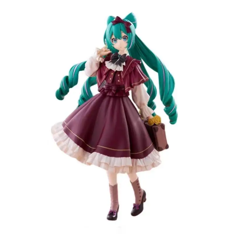 [Genuine Original] In Stock Furyu Hatsune Miku Trio-Try-It Figure Classical Retro Ver Anime Figure Model Collector Figurine Toys