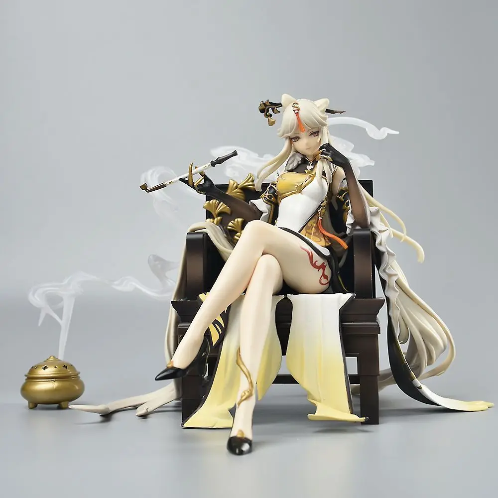 New Genshin Impact Ningguang Anime Figure Genshin Impact Figure Collection Model Doll Toy - Image 5