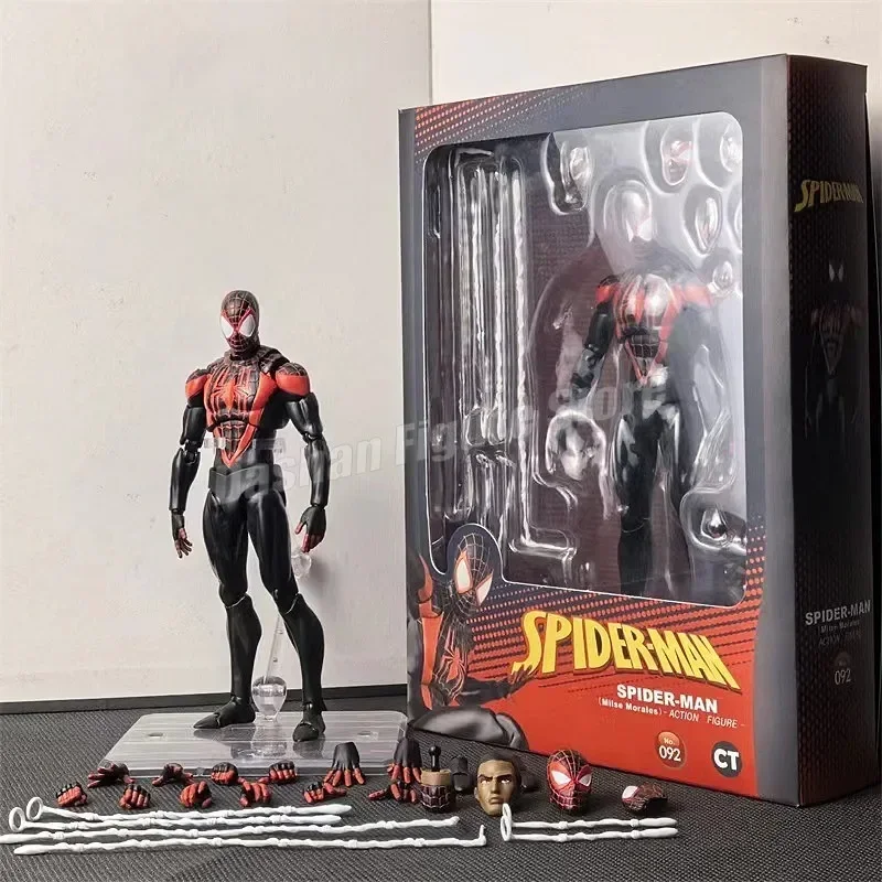 CT Toys Mafex 186 Scarlet Spider Action Figure Comic Wolverine Spiderman Figure Collection Shf The Amazing Spider-Man Model Toys - Image 14