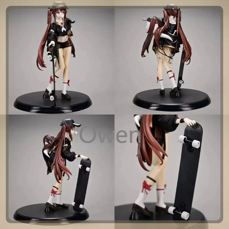 Mobile Game Furina Anime Ganyu Beautiful Girl Genshin Impact Figures Hu Tao Action Figure PVC Collection Birthday Decoration Toy - Image 3