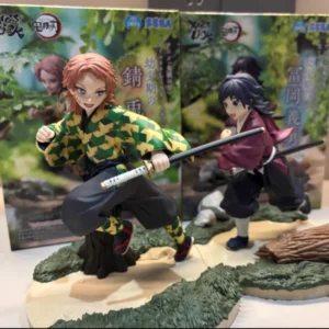 In Stock Demon Slayer Anime Character Xross Link Tomioka Giyuu Sabito Christmas Gift Collection Action Toys Model