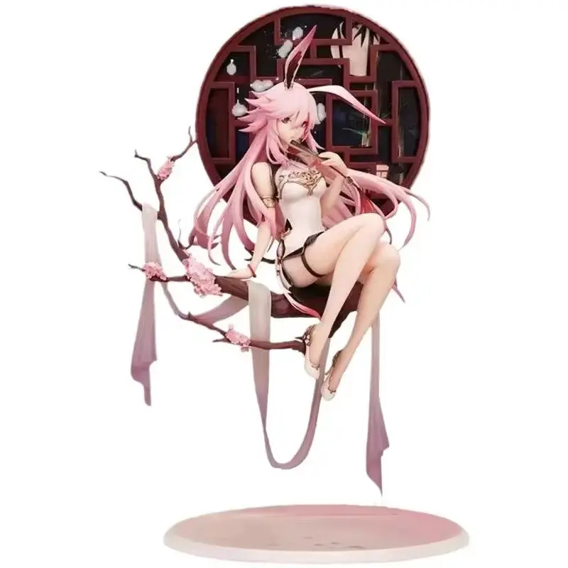 Genshin Impact Yae Miko Sakura Action Figure - Three College Cheongsam Design Anime Girl Model for Display And Collectibles - Image 5