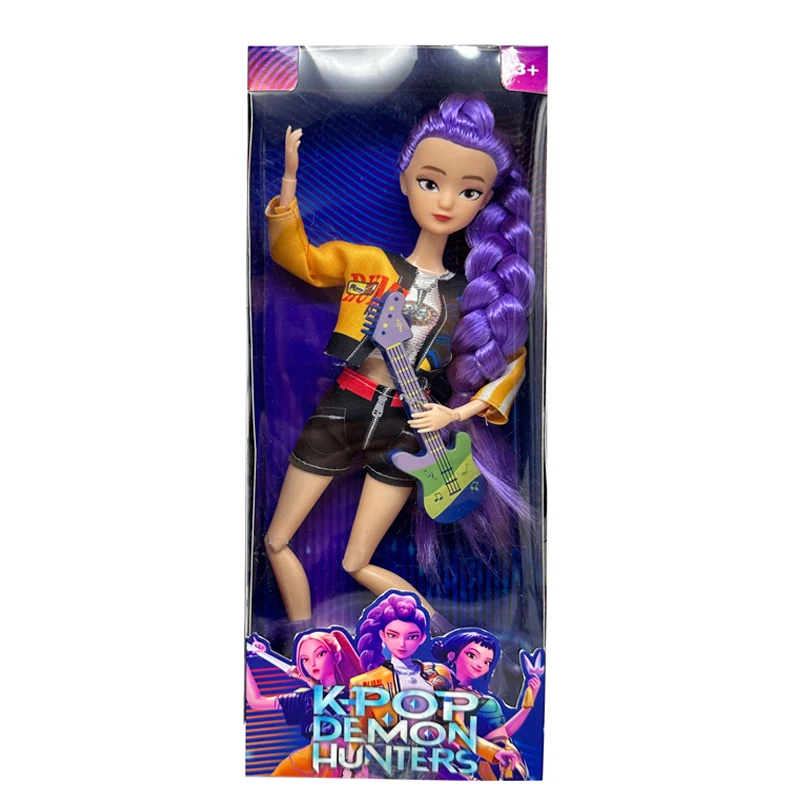 NEW Doll Toys Kpop Demon Hunters Action Figure Toy Rumi Mira Zoey Beautiful Princess Baby Girl Dolls Plastic DIY Toy for Girls - Image 8