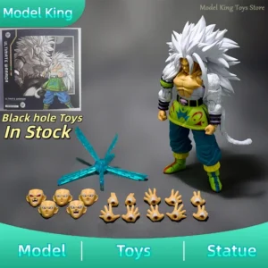 In Stock Black hole Toys Dragon Ball SSJ5 goku Action Figures Super Saiyan 5 Son Goku anime Figure Collection Model Toy Gift