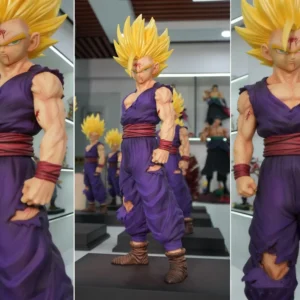 JT Statue Dragon Ball Z Son Gohan Figure Anime Super Saiyan 2 Gohan 45cm/17.72inch PVC Action Figures Collection Mode Toys Gifts
