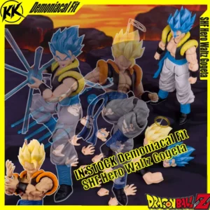 IN STOCK Demoniacal Fit Dragon Ball Z Gogeta Figure SHF Hero Waltz Gogeta The Supreme Dance Super Saiyan Trunks Action Toy Gift