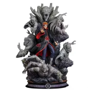 2026 New Naruto Anime Figure Akatsuki Pain Gk Figurine Pvc Statue Model Doll Desktop Ornament Collectible Desk Decora Toys Kid