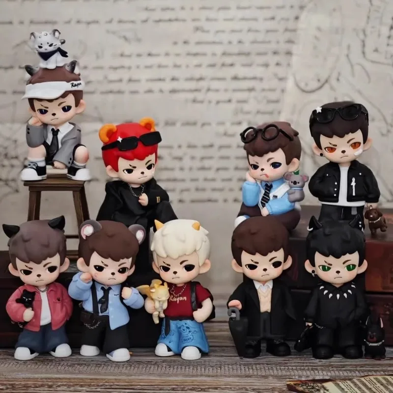 New Genuine Rayan Natural-Born Player Series Blind Box Kawaii Anime Action Figure Surprise Mystery Box Kids Customized Toy Gift