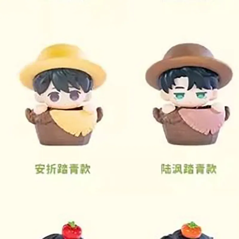 Authentic New Little Mushroom Anime Figure Mystery Box Lu Feng An Zhe Cute Doll Mini Particles Desktop Decor Collection Gift Toy - Image 10