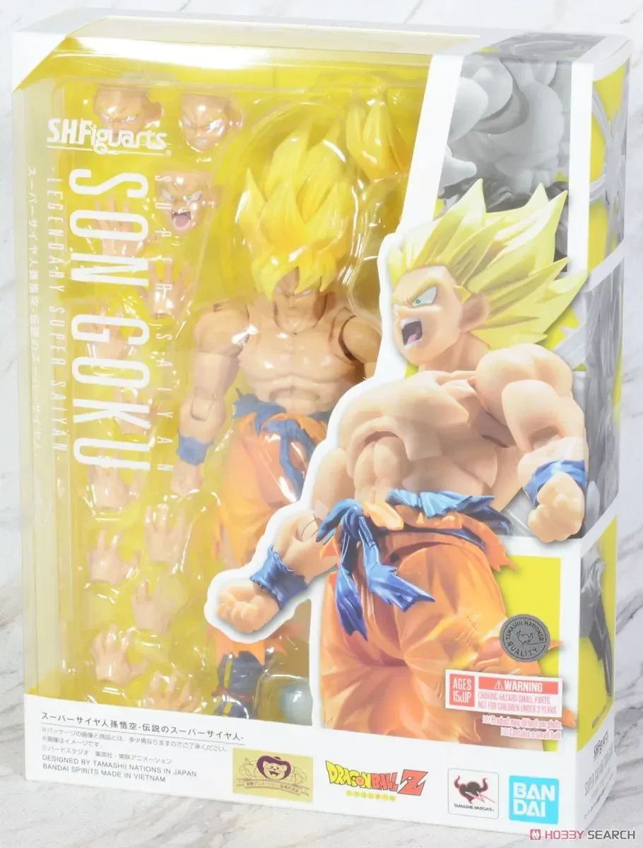 BANDAI Dragon Ball S H Figuarts SHF Broly Frieza Vegeta Legendary Goku Android 19 V Jump 30th Goku Action Toy Figures Gift - Image 24