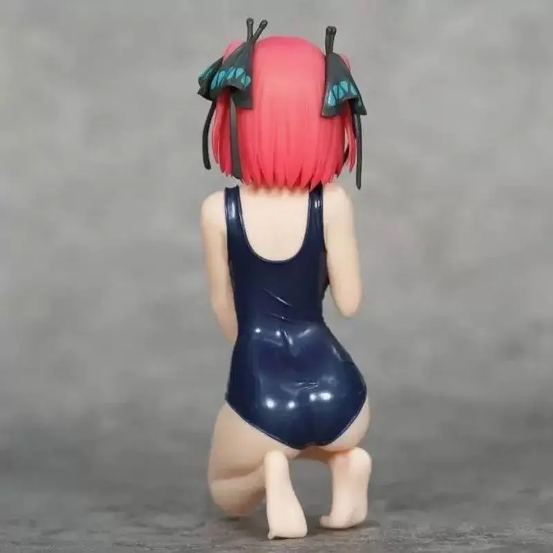 About 12cm Nino Nakano Nakano Miku Anime Figure Chassis Ornament Decor Collect Model Doll Toys Action Figure Otaku Surprise Gift