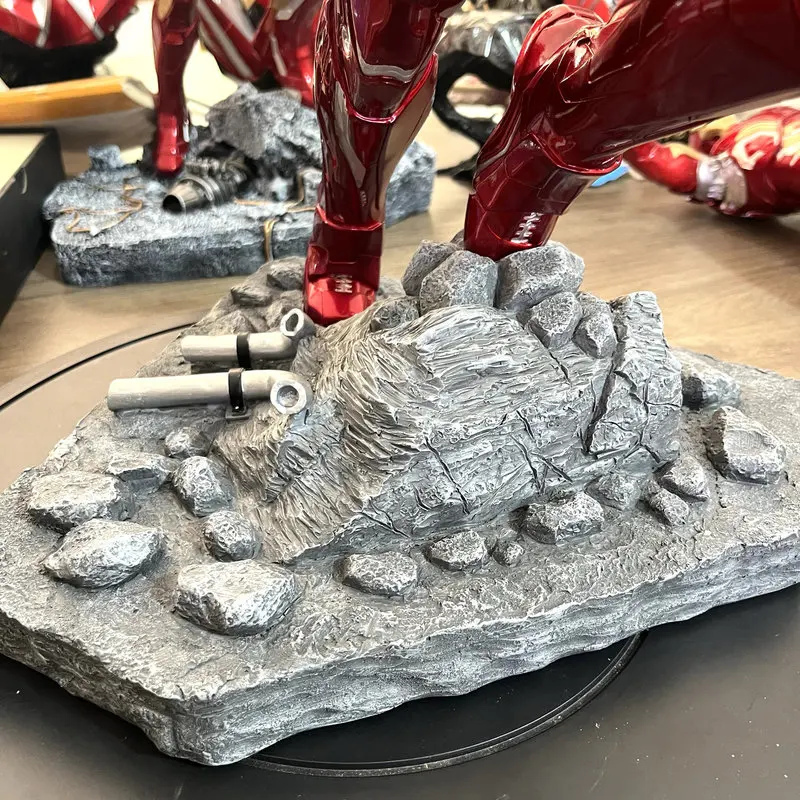 Marvel Avengers Iron Man Mk46 Led Light Up Action Figure High Detail Collectible Model Room Decoration Surprise Gift For Fans - Image 6