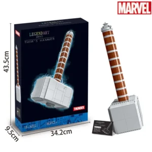 863+Pcs Marvel Assembly Nano Gauntlet Thanos Infinity Gauntlet Iron Man Diy Model Puzzle Cool Toys Gifts Hot