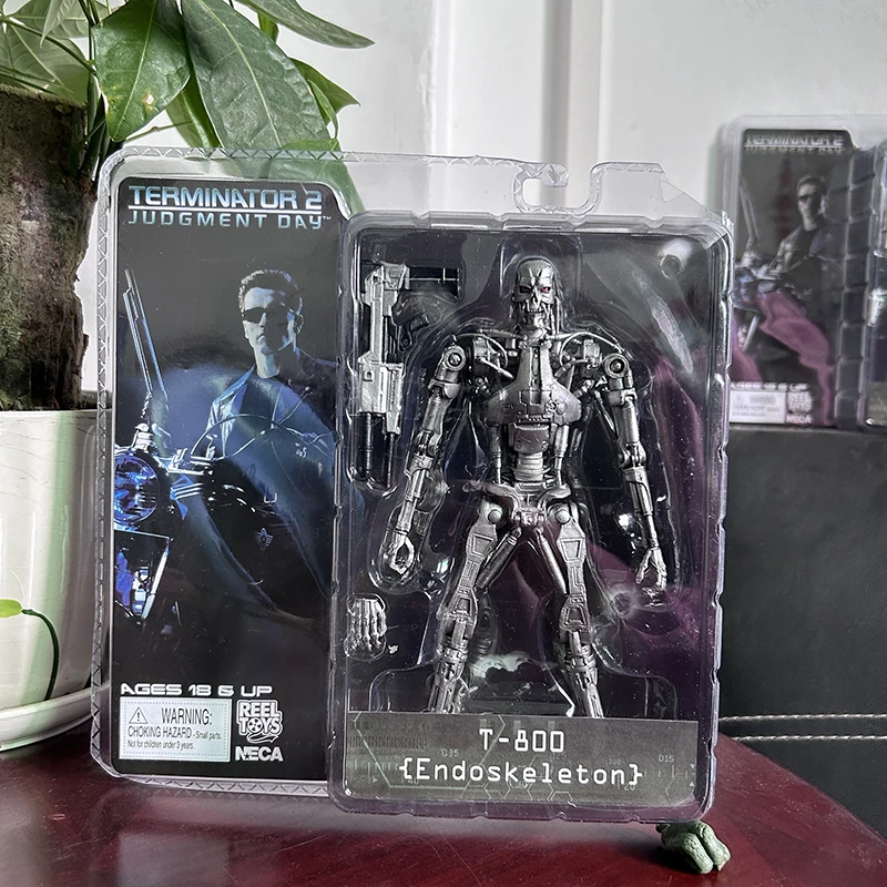 Endoskeleton NECA Figure The Terminator Figure 2 T-800 T-1000 PVC Action Figure Model Toys 7 Types 18cm Desktop Decor