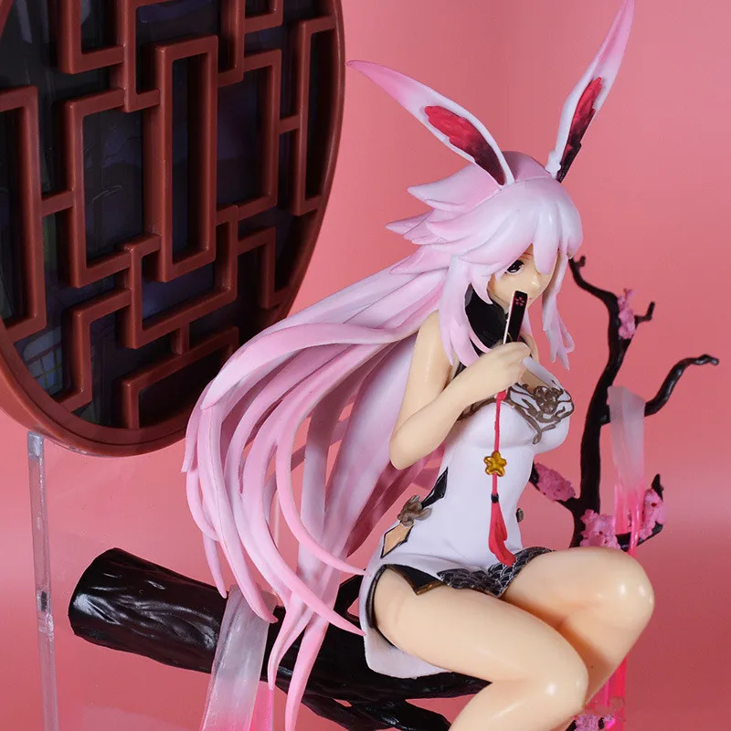 Genshin Impact Yae Miko Three College Cheongsam Sakura Action Figures Animation Two Yuan Beauty Girl College Model Display Gift - Image 6