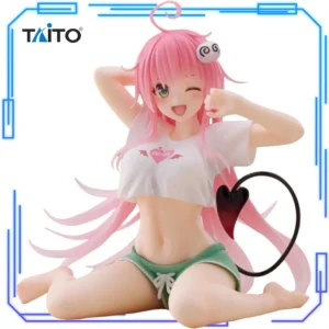 In Stock Taito Original Genuine Anime To Love-Ru Darkness Lala Satalin Deviluke Room Wear Ver 13cm Model Toy Desktop Cute Figure