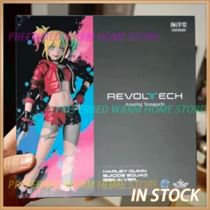 In Stock Kaiyodo Harley Quinn SUICIDE SQUAD ISEKAI VER. Movability Model Toys Revoltech AMAZING YAMAGUCHI The Clown's Girl