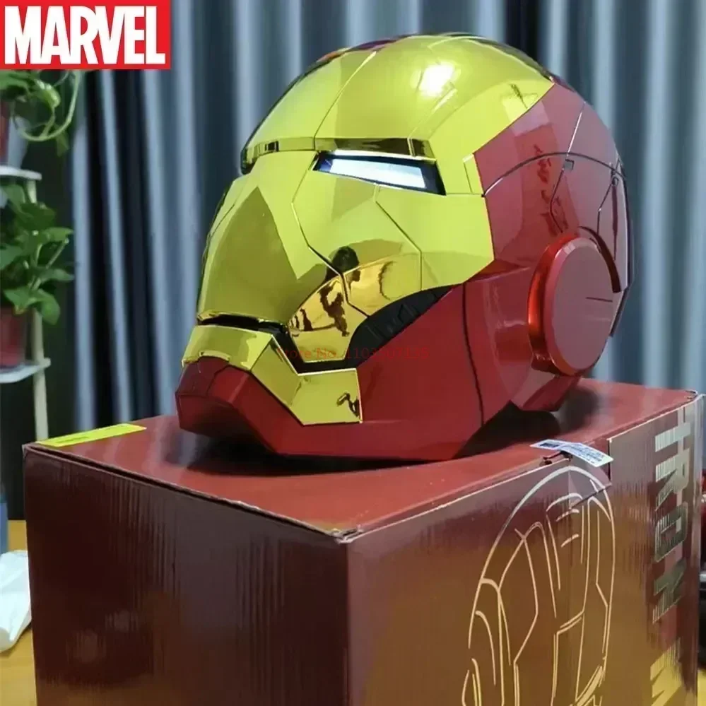 Spot Iron Man Mk5/Mk50 Cosplay Helmet 1:1 Scale Electric Open/Close Feature English Voice Control Collectible Toy For Adults - Image 11