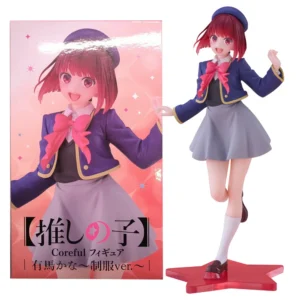 18CM Anime Oshi no Ko Arima Kana Figure Hoshino Ai Coreful Figure B-Komachi ver School Uniform Model Toy Gift Aciton Figure