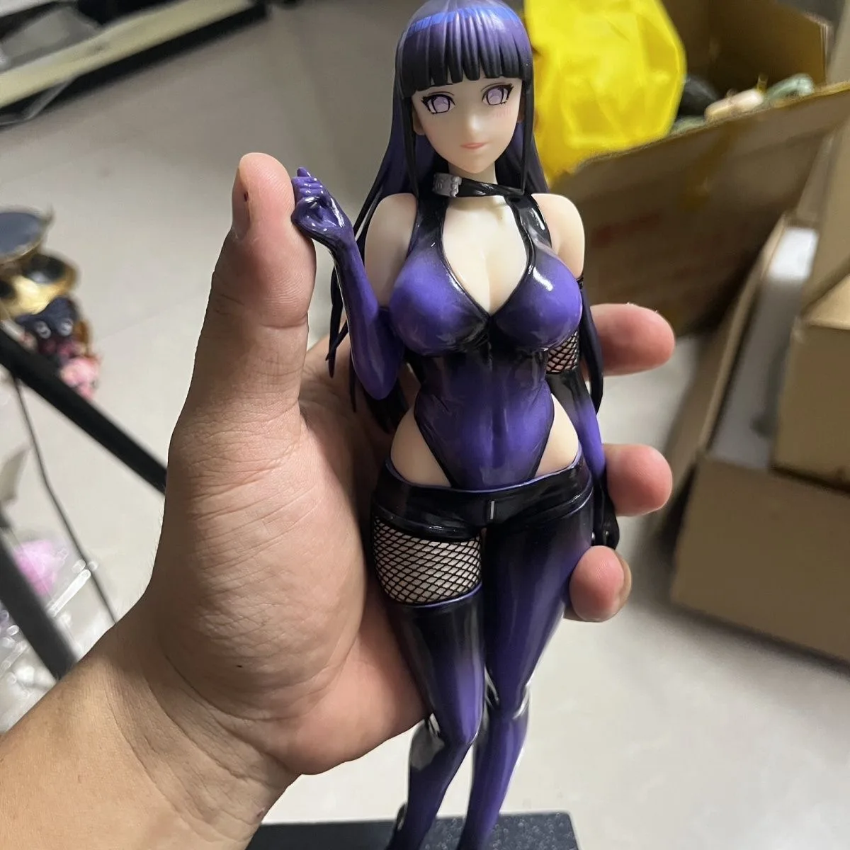Hot Anime Figure Hyuuga Hinata Action Figures Pvc Sexy Girl Statue Collection Decoration Desk Model Birthday Toys Gifts