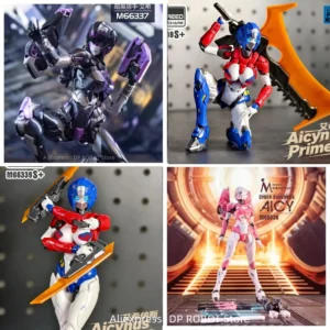 [IN STOCK] Transformation M66336 M66337 M66339S+ Charmaine M Darkened Skye OP Prime Arcee KO RIOBOT Assembly Action Figure