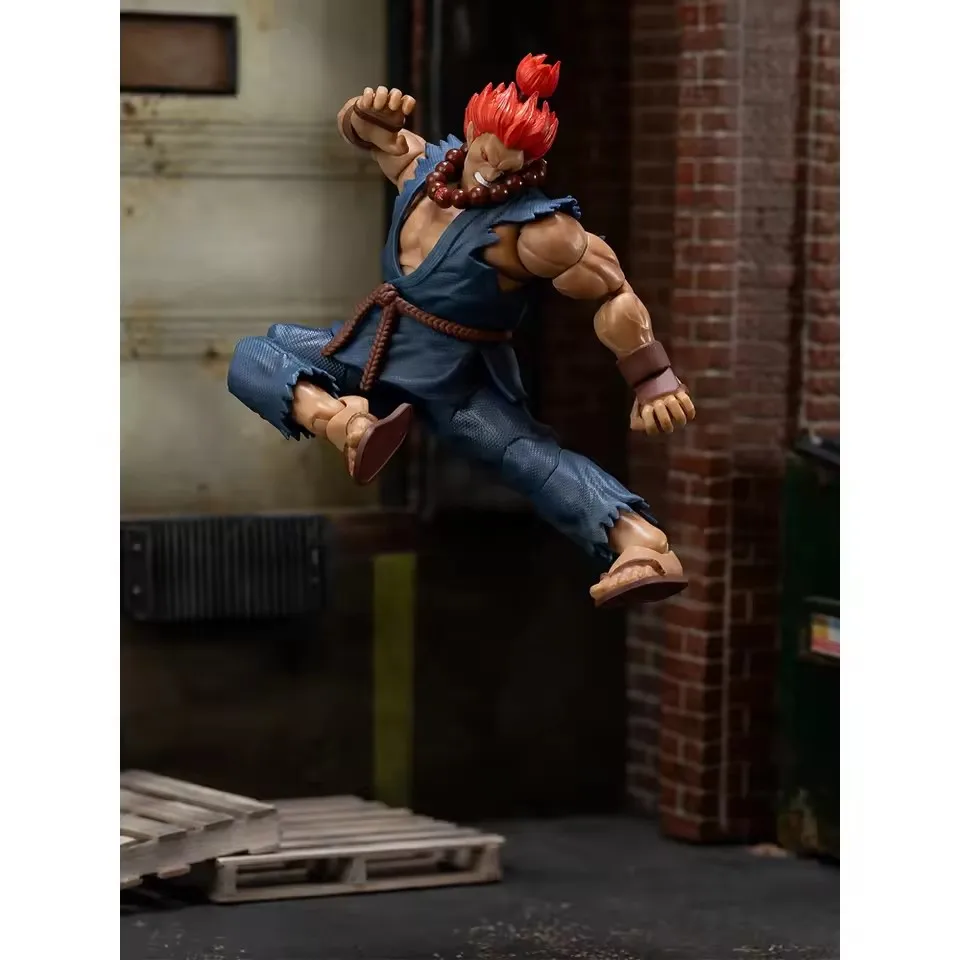 Jada Toys Street Fighter Series 1/12 Gouki figura de acción modelo muñeca Kit de modelismo digital - Image 5