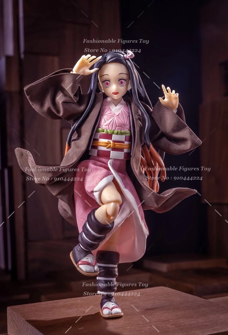 SHF 1/12 Soldier Coat Robe Kamado Tanjirou Kamado Nezuko Giyu Tomioka Demon Slayer Combat Clothes Fit 6" Action Figure Body - Image 4