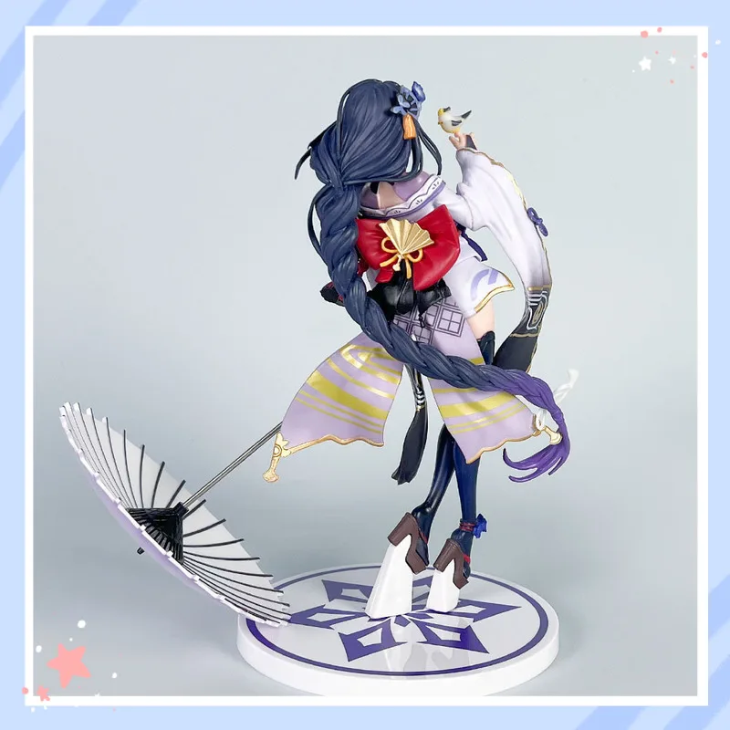 Genshin Impact Raiden Shogun Figure Anime Model Decorative Ornament Game Character Collectible Anime Peripheral