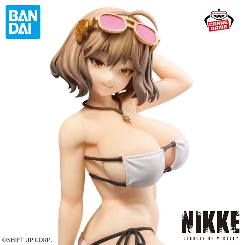 Bandai Original Banpresto Cord Reel Goddess of Victory: Nikke Anis Figures Anime Statues Action Models Kids Toys Ornaments Gifts