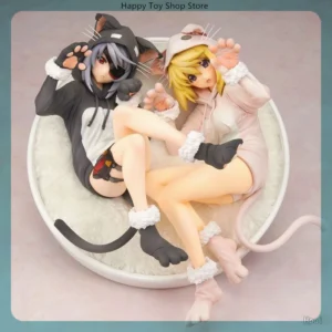 22cm Infinite Stratos Laura Bodewig Charlotte Dunois Anime Girl Figure Model Statue Collection Desktop Decoration Ornament Toys