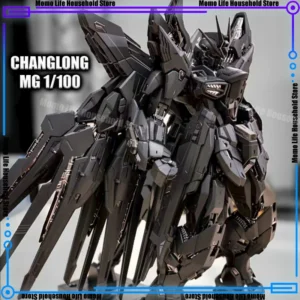 New Changlong 7701 Mgex  1/100 Zgmf-X20a Strike Freedom Black Assembly Model Kits Plastic Skeleton Kits Action Figure Gifts Toys