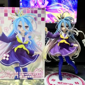 Anime NGNL No Game No Life White 18.5CM Shiro PVC Model Action Figures Model Collection Ornament Toy Holiday Gift In stock Hot