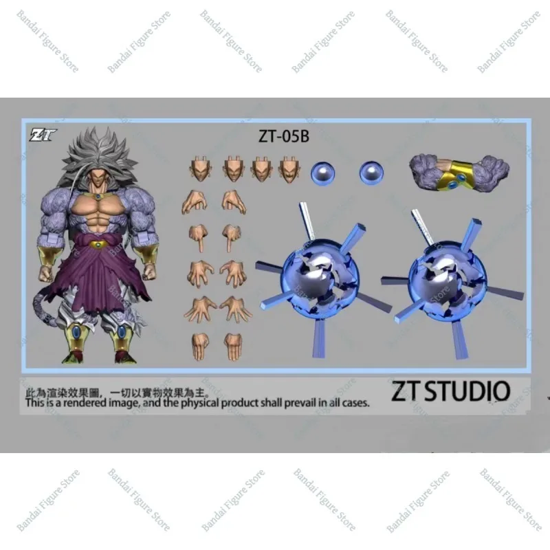 New Product ZT Studio SHF SSJ5 Dragon Ball Super Saiyan 5 Broly 10 Inches Anime Action Figure Model Toys Gifts - Image 8