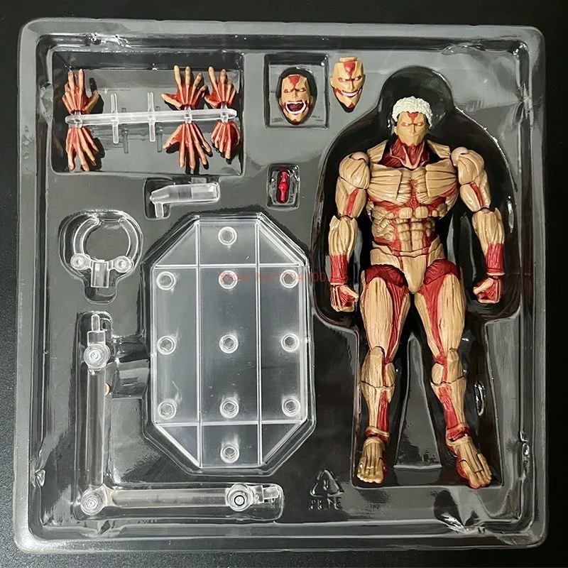 Attack on Titan Figure Revoltech The Armored Titan Action Figures Amazing Yamaguchi Yoroi no Kyojin Reiner Braun PVC Model Toys - Image 9