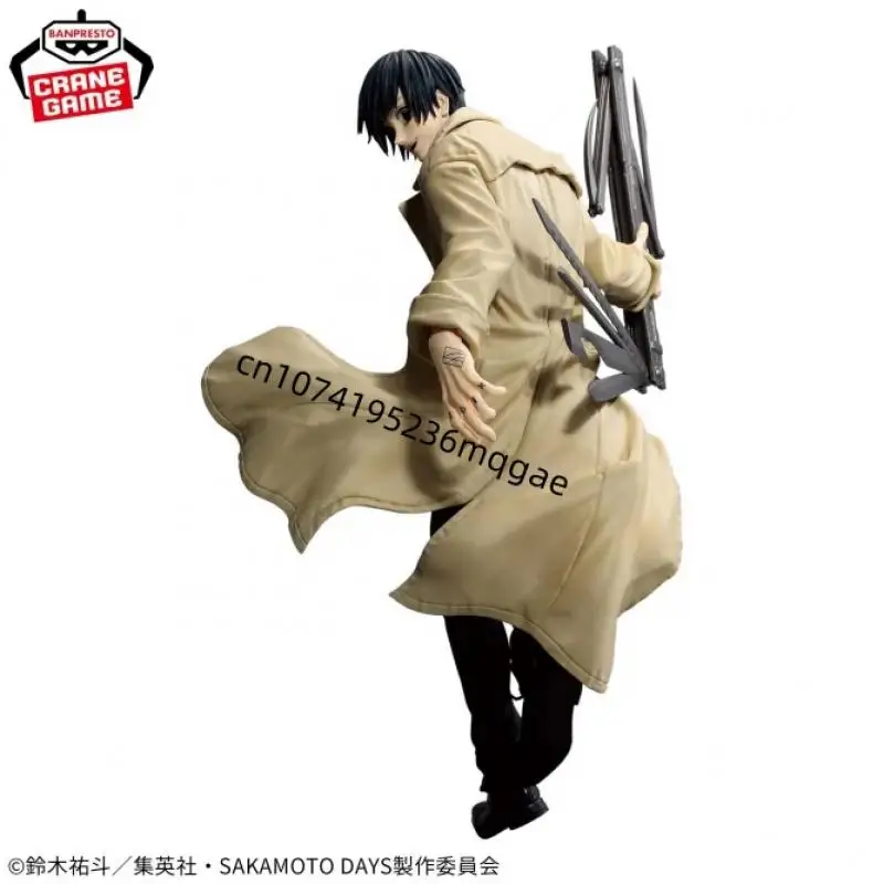 Bandai SAKAMOTO DAYS Sakamoto Taro SHIN ASAKURA LU SHAOTANG Anime Action Figures Model Collections Osaragi Ornaments Gift - Image 3